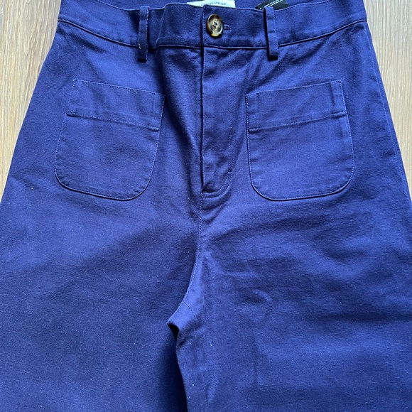 & Other Stories High Waisted Twill Trousers - Picture 3 of 10